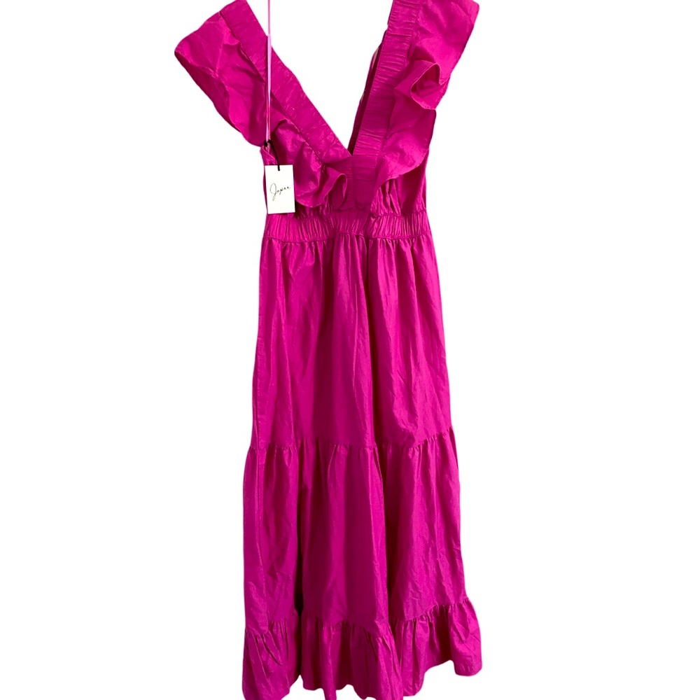 Pink maxi dress NWT